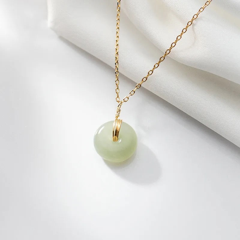 Enchanted Jade Adjustable Necklace (304S)