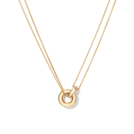 Limited Premium Eternity Charm Necklace (Gold)