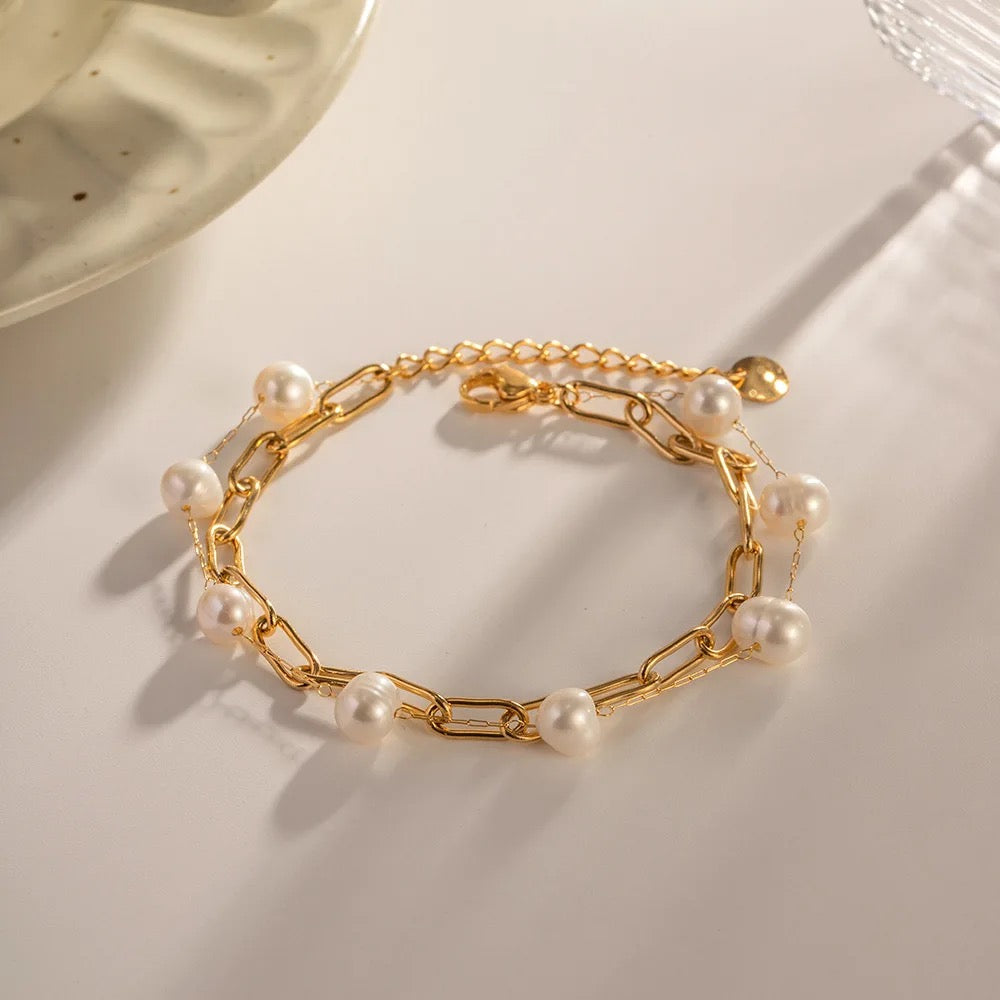 New Caviar Natural Pearl Bracelet