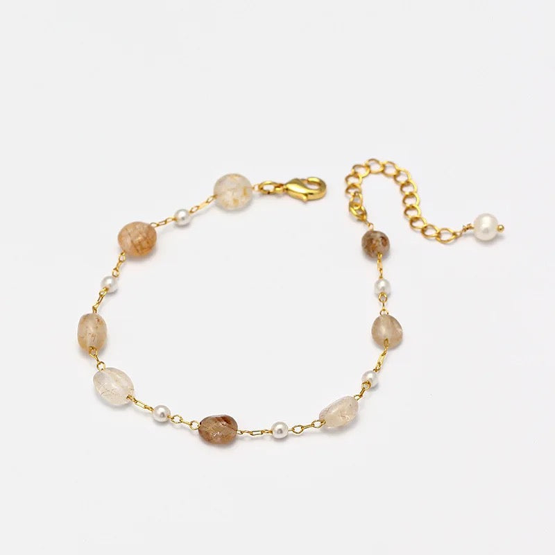 Jaguar Mini Pearl Bracelet