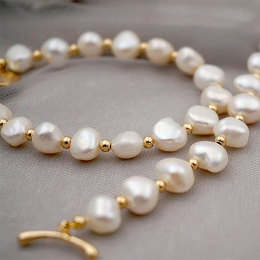 Classic Natural Pearl Bracelet