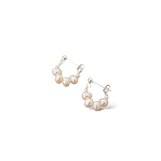 Monaco Charming Pearly Earrings (Gold/Silver)